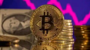 Bitcoin has been pummeled this week after cryptocurrency lending company Celsius froze withdrawals and transfers between accounts (REUTERS)