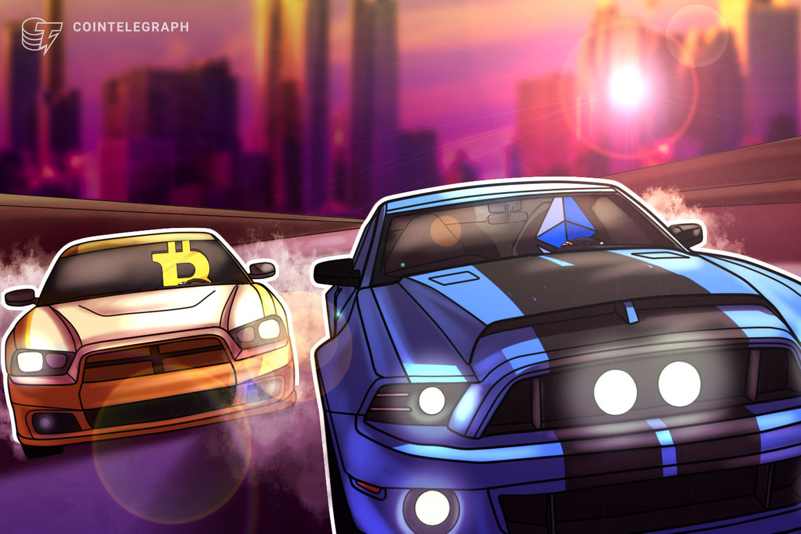 Ціна Ethereum зростає на 50% порівняно з біткойнами за один місяць — але є підступ Ціна Ethereum зростає на 50% порівняно з біткойнами за один місяць — але є підступ