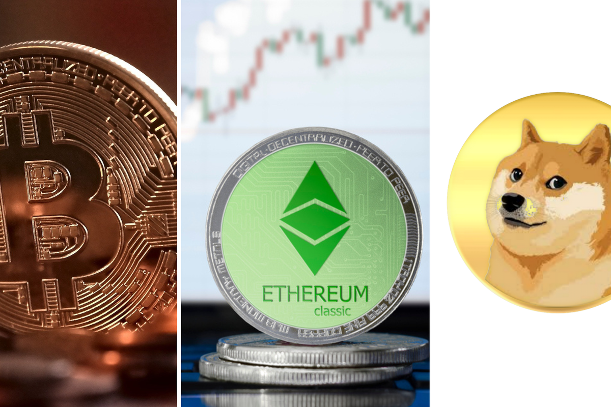 Погляд на біткойн, Ethereum Classic і Dogecoin наближаються до вихідних – Ethereum Classic (ETC/USD), біткойн (BTC/USD), Dogecoin (DOGE/USD)