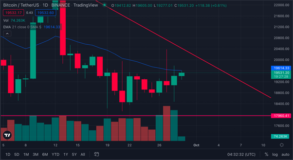 Прогнози цін на біткойн (BTC) і Ethereum (ETH), як кажуть аналітики: «Не спіть на $HDWY»