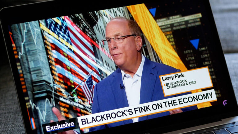 Бос BlackRock Ларрі Фінк хвалить біткойн за «оцифрування золота» Бос BlackRock Ларрі Фінк хвалить біткойн за «оцифрування золота»