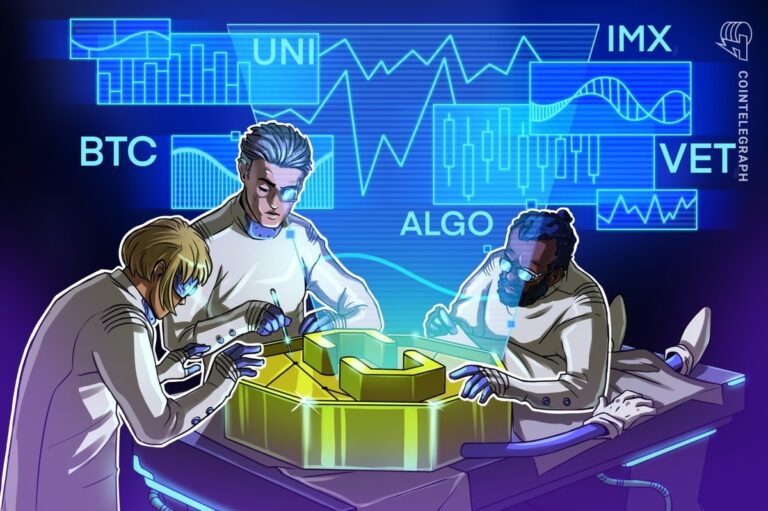 Біткойну важко отримати 38 тисяч доларів на підтримку, тоді як UNI, IMX, VET і ALGO прагнуть піднятися
