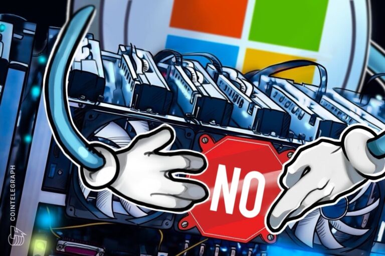 Біткойн -видобуток запасів після планів центрів обробки даних Microsoft Scrapt