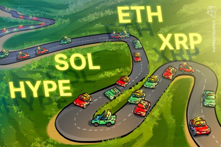 XRP, SOL, ETH, Hype Sparved Bounce можливий, якщо BTC відновлюється