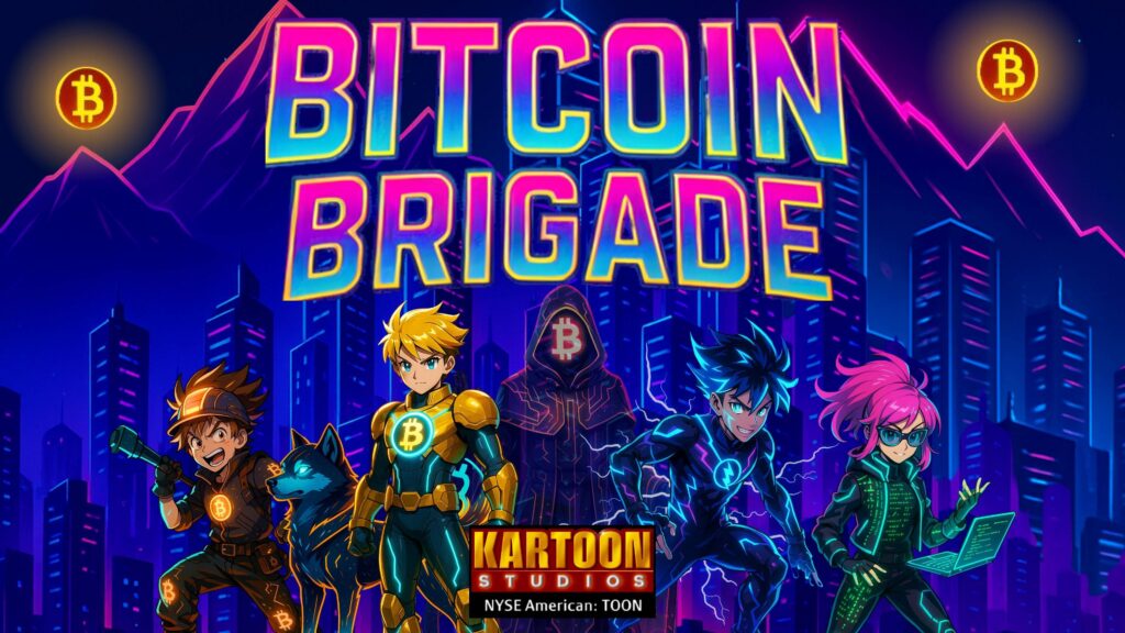 Kartoon Studios запускає “Біткойнська бригада: Пригоди в місті Сатоші” Kartoon Studios запускає “Біткойнська бригада: Пригоди в місті Сатоші”