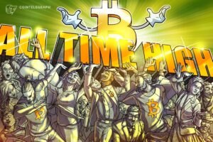 BTC наближається до рекордних максимумів, як загальна ринкова вершина на рівні 4,21 $