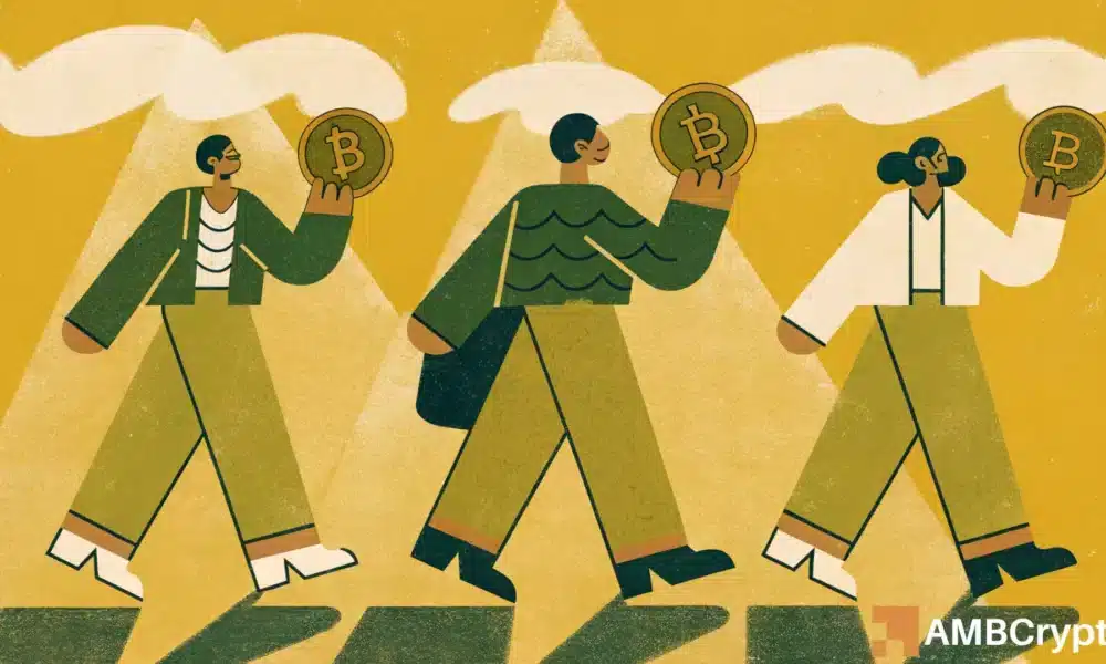 Біткойн: чому довгострокові власники не здригаються на 1,3 мільярда доларів у виході з ETF