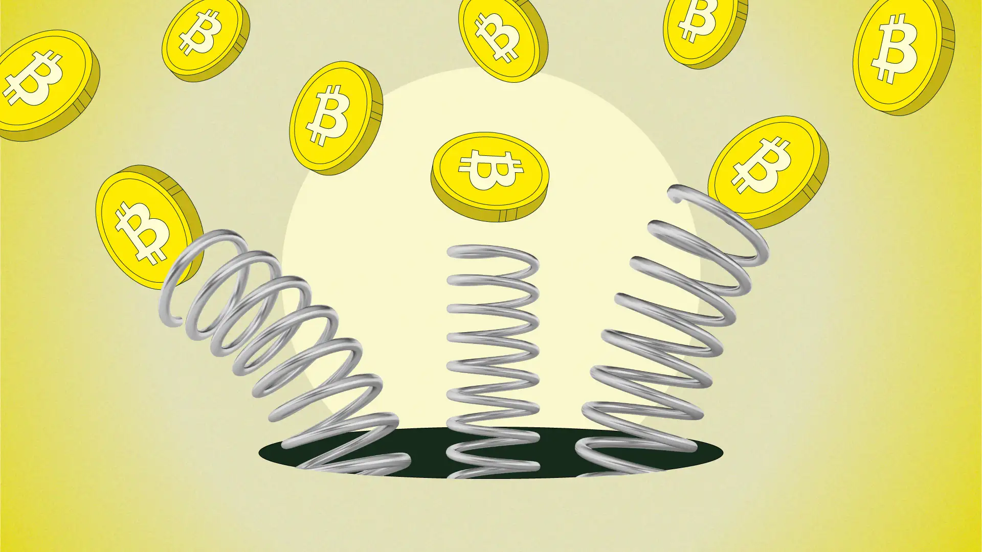 Волатильність ціни біткойна досягла 1% — попередження про гвинтову пружину, яке не слід ігнорувати