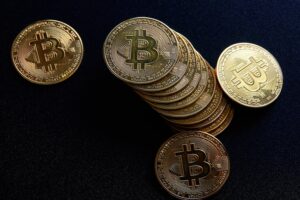 An image of Bitcoin cryptocurrency