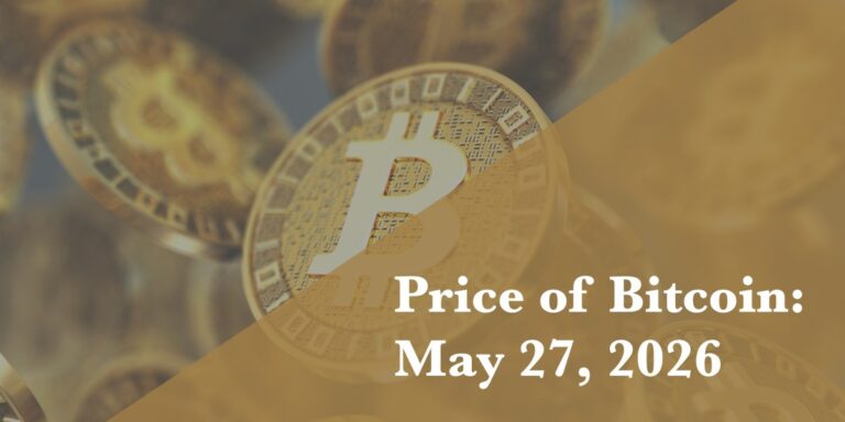 Поточна ціна Bitcoin на 27 травня 2026 року