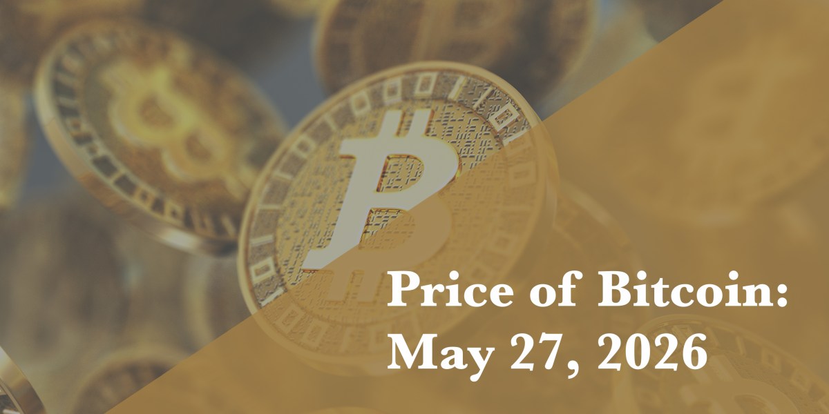 Поточна ціна Bitcoin на 27 травня 2026 року