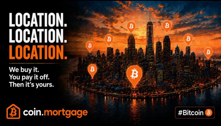 CoinMortgage запускає послуги фінансування покупок у біткойнах