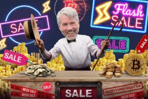 Нещодавні продажі біткойнів Майкла Сейлора викликають занепокоєння у криптоінвесторів